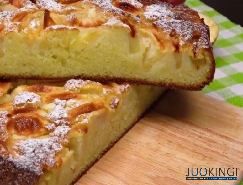 Вкусный яблочный пирог: простой рецепт шарлотки. Нежный и пушистый