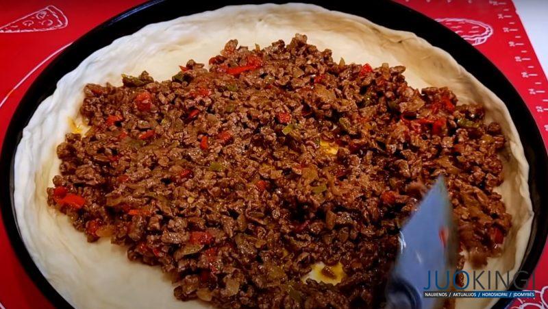Вкусный слоёный пирог с мясом. Простой и быстрый рецепт: готовлю для мужа каждый день