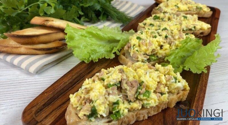 Вкусная закуска на праздник или завтрак. Не успеваю готовить бутерброды с такой намазкой