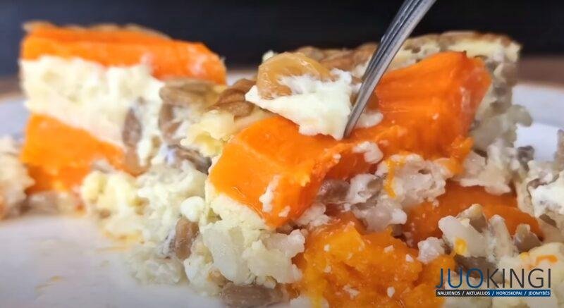 Сытная запеканка из тыквы: вкуснее в жизни не ела. Это полезное блюдо понравится всем