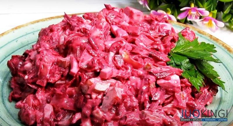 Вот как нужно готовить свёклу! Вкусный салат, который может стать ужином