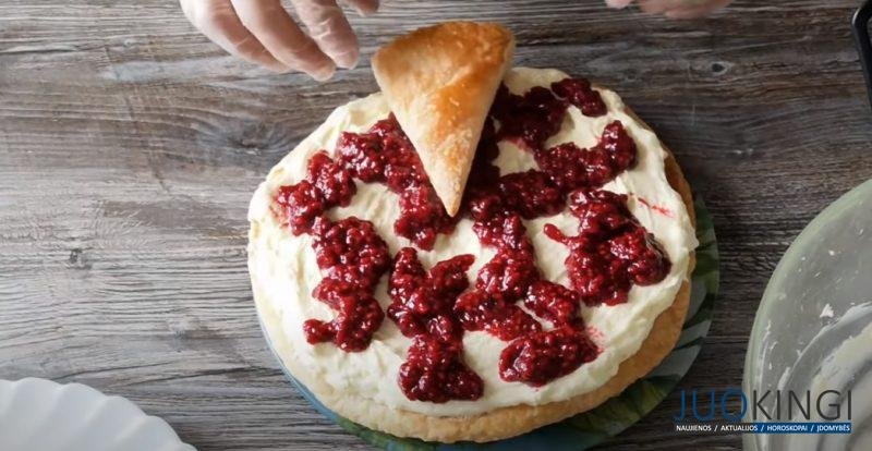 Нежный Французский торт «Милфей». Так вкусно: с воздушным кремом и свежими ягодами