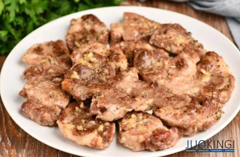 Сочное мясо в духовке без маринования и жирных брызг. Простой и быстрый рецепт