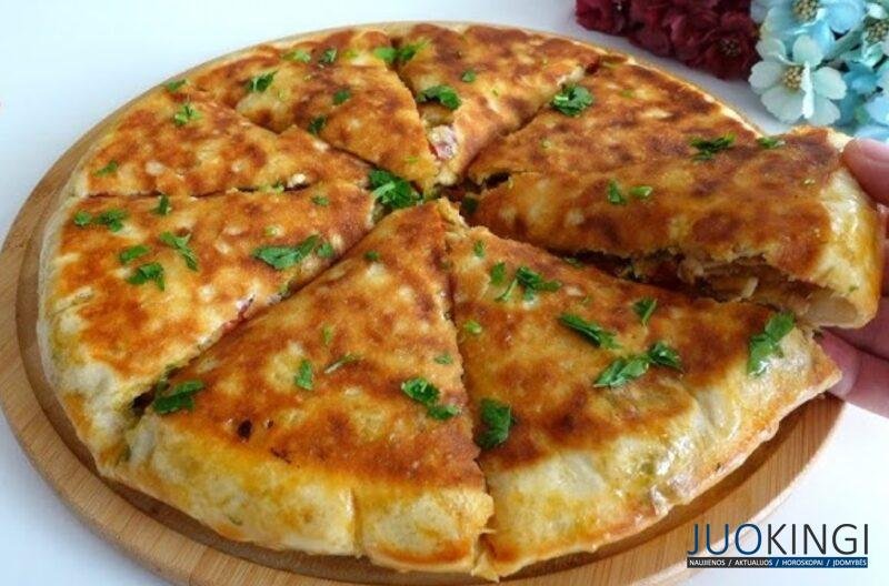 Сочный куриный пирог. Готовлю его много лет: вкусно без духовки
