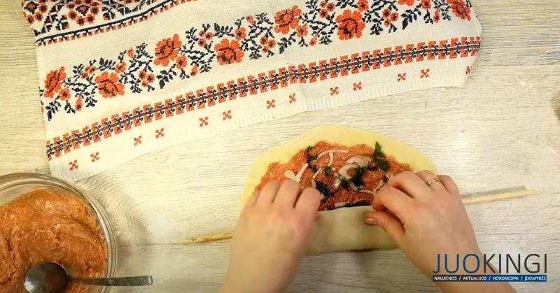 Накрутила на большую сковородку. Вкусный обед из простых продуктов