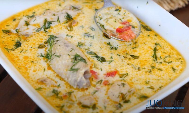 Съешь всю кастрюлю и не заметишь. Простой и вкусный куриный суп