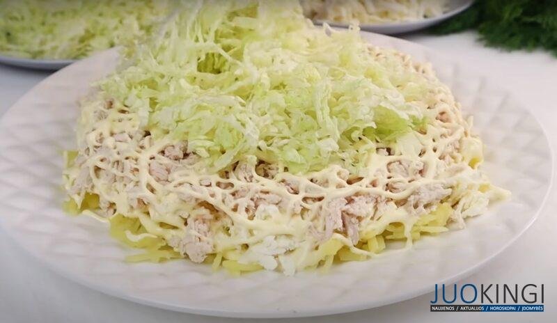 Нежный и воздушный салат "Белая Королева". Все гости были в восторге