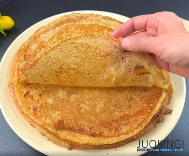 Нежные и тоненькие блинчики к чаю. Тонкие, но все равно не рвутся