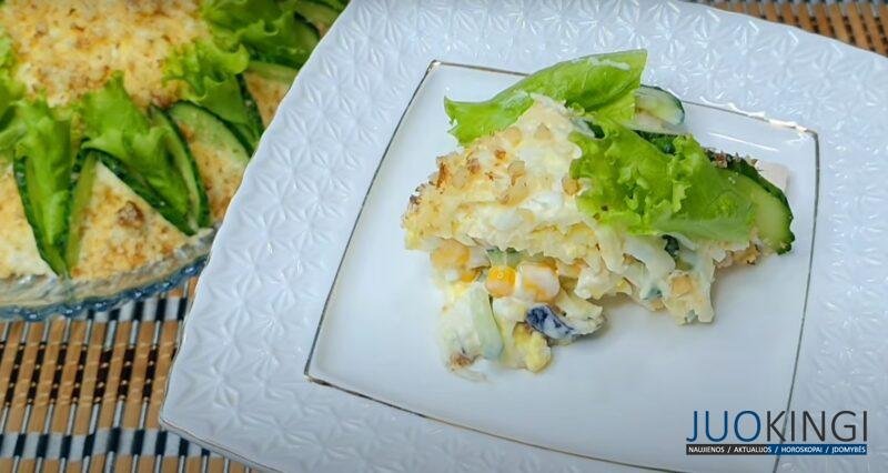 Нежный и вкусный. Восхитительный салат "Козёл в огороде" - украшение праздничного стола