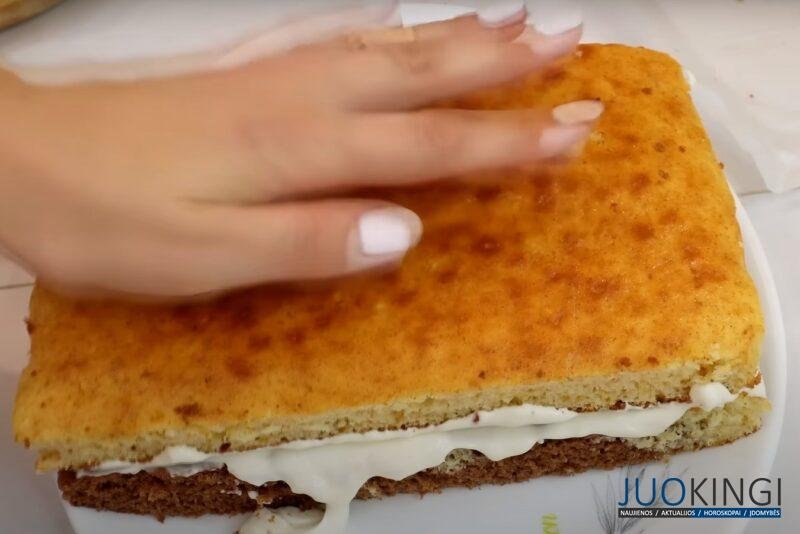 Нежный, как торт: вкусный пирог "День и Ночь". Всё смешала и в духовку