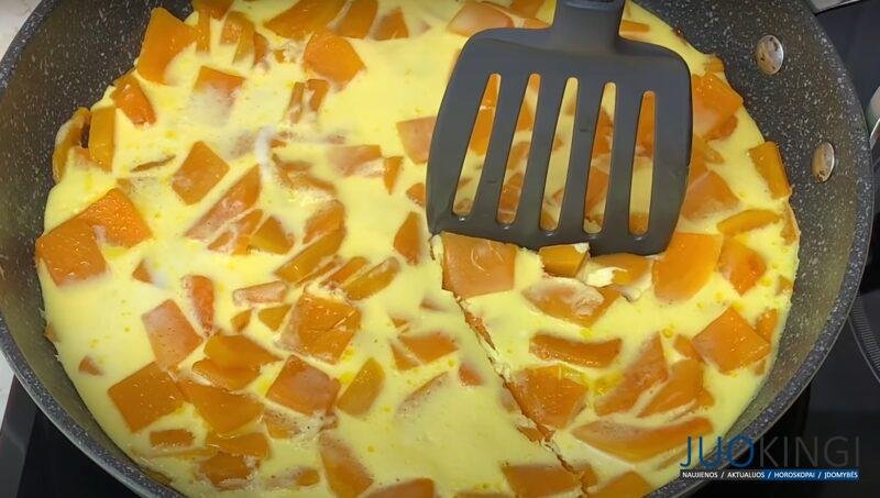Нежнейшая запеканка из тыквы: без муки на сковороде. Вкусно, быстро и полезно