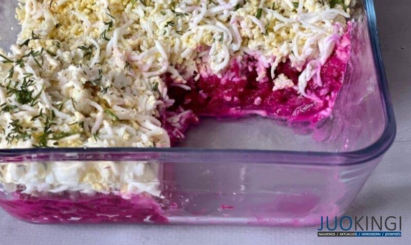 Лучший в списке праздничных салатов. Вкусное сочетание самых простых ингредиентов