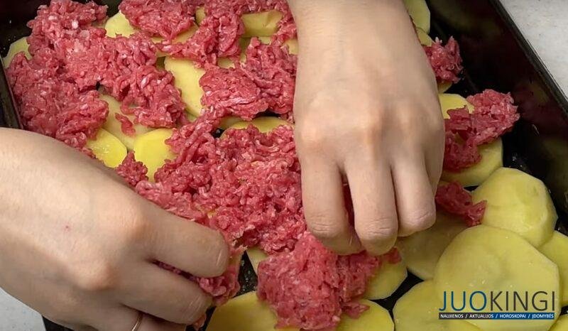 Такого вкусного ужина я еще никогда не ела. Отменное блюдо из фарша и картошки