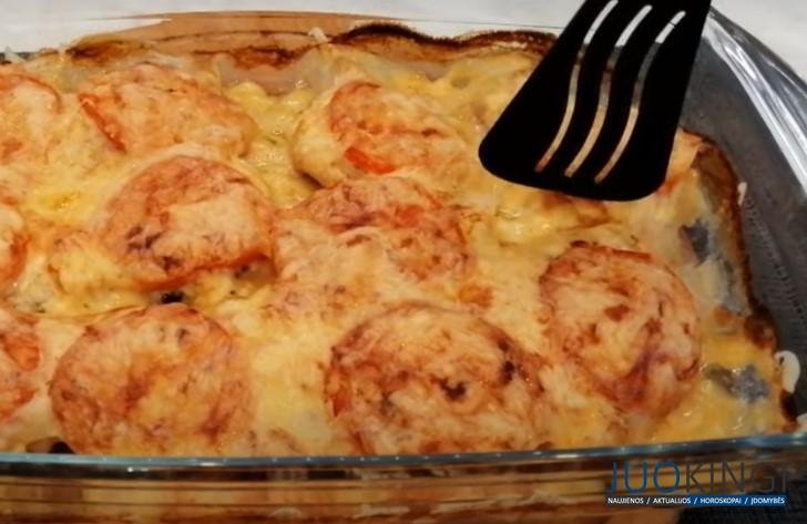 Курицу готовлю только так! Рецепт мяса по французски в духовке из куриного филе