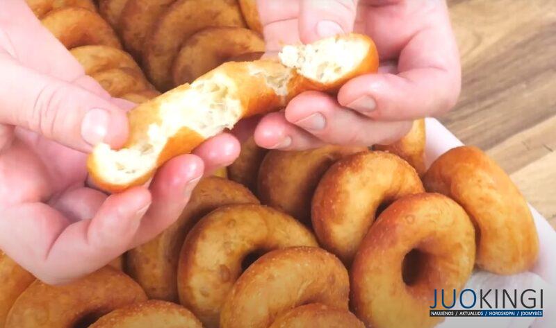Советские пончики: пышные и мягкие, как в детстве. Простой рецепт