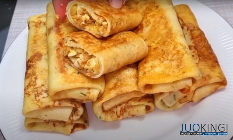 Просто натрите картошку. Нежные блины с простейшей начинкой: вкусно и доступно