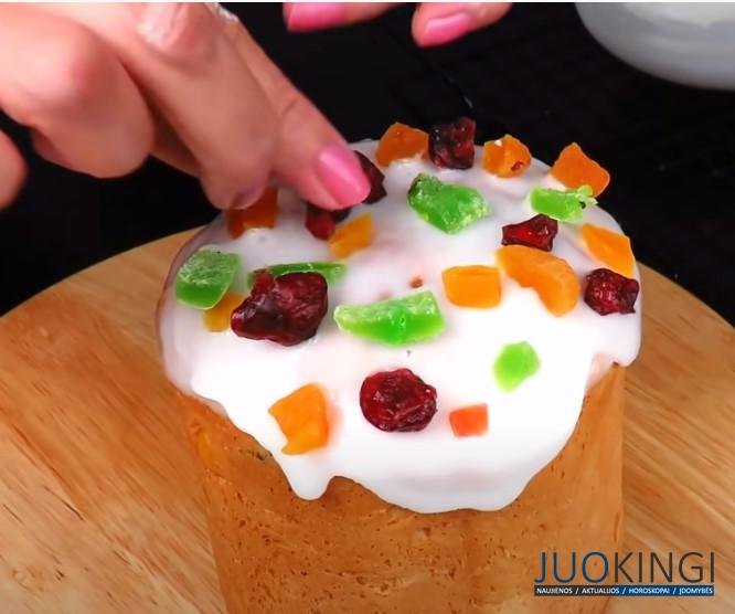 Ленивый кулич на вкуснейшем дрожжевом тесте без замеса. Быстрый Кулич из доступных продуктов