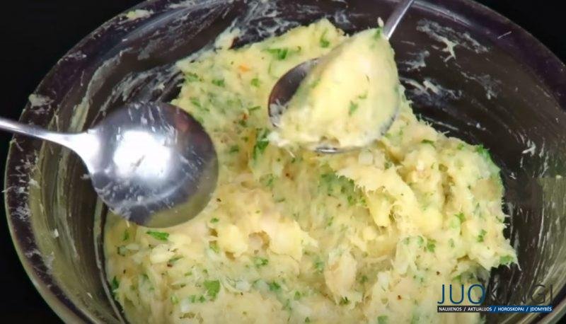 Ленивые картофельные котлеты без муки с начинкой. Сытные и вкусные