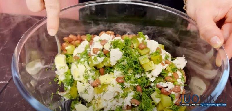 Так вкусно, что можно готовить каждый день. Сытный салат для полноценного ужина