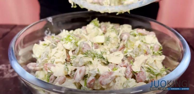 Так вкусно, что можно готовить каждый день. Сытный салат для полноценного ужина