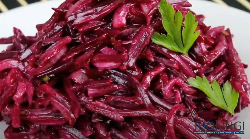 Закусочный салат за 2 копейки. На праздниках всегда съедается первым: вкусно, просто и полезно