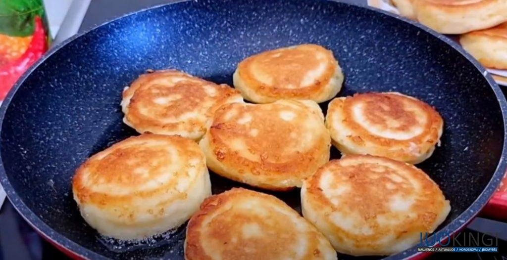 Творожные оладьи, как пончики: пышные и ароматные. Намного проще и вкуснее сырников