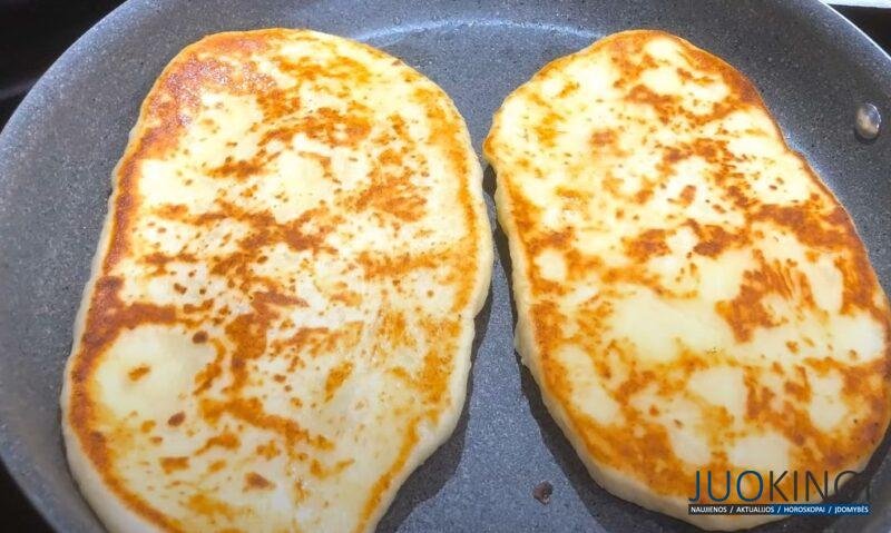 Беру 200 г творога и немного кефира. Самый вкусный завтрак на большую семью