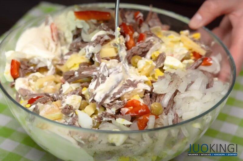 Вместо надоевшего "Оливье". Салат без картошки "Белорусочка" - вкусный и полезный рецепт