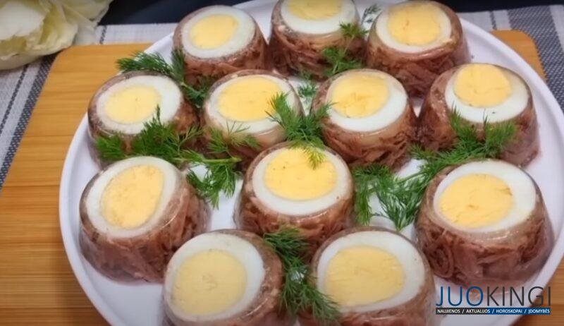 Вместо надоевшего холодца. Красивая и вкусная закуска на Новогодние праздники: готовится на раз, два, три