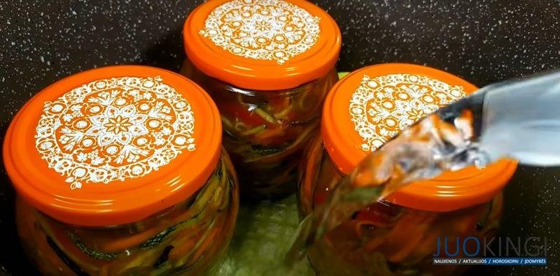 Всë лето готовлю! Хрустящий салат из кабачков: 25 лет закатываю на зиму