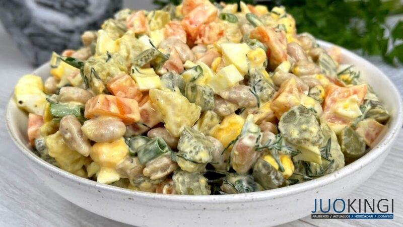 Все порезала, смешала и готово. Простой рецепт вкусного и быстрого салата