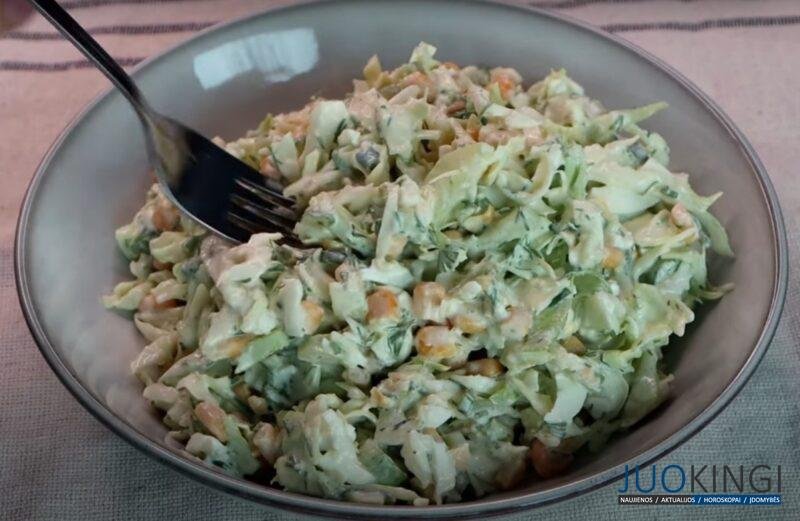 Все дело в заправке! Салат из молодой капусты на каждый день: вкусно и полезно