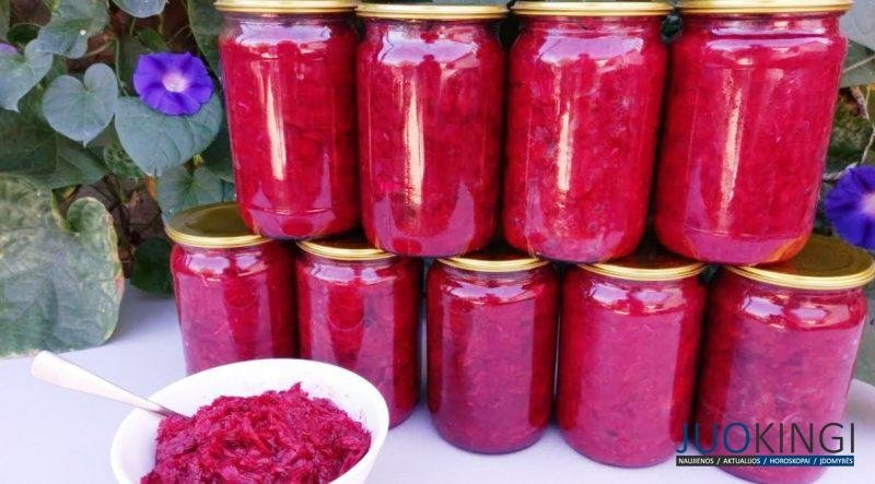 Муж съедет банку за раз. Салат со свеклой на зиму: каждый год закрываю только этот салат