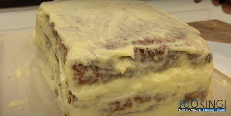 Торт "Женский Каприз". Такой сытный, что можно подавать маленькими порциями