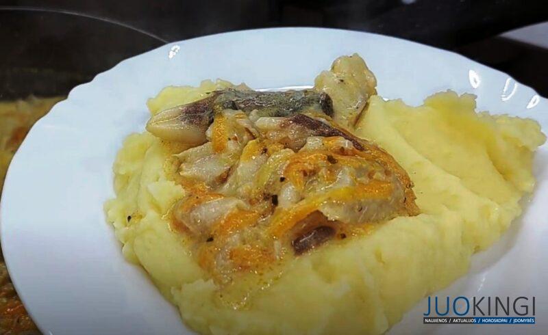 Готовлю рыбу вкусно, просто и без косточек. Сытный обед из бюджетной рыбы: даже жарить не нужно