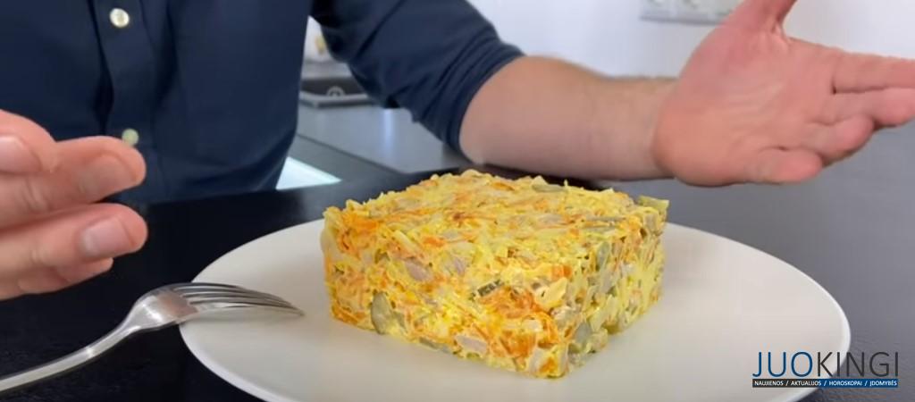 Салат «Золотое руно» - слишком вкусный, чтобы не попробовать!