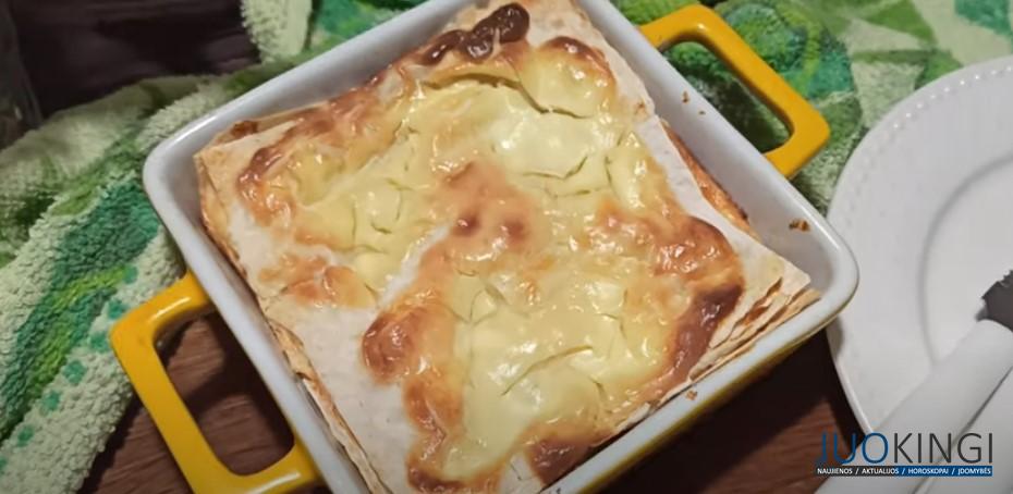 Болгарская баница из лаваша с творогом. Вкусно так, что не буду делиться