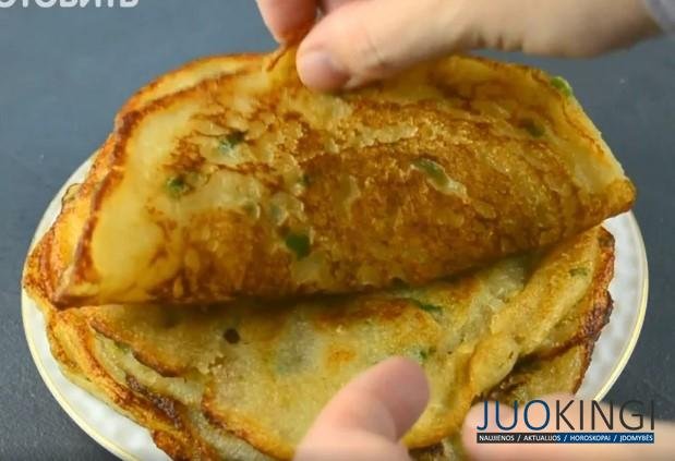 Картофель и манка вкуснее блинов. Простой рецепт завтрака