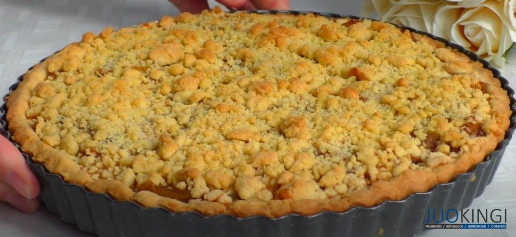 Яблочный пирог, который тает во рту. Просто и очень вкусно: все смешал и готово