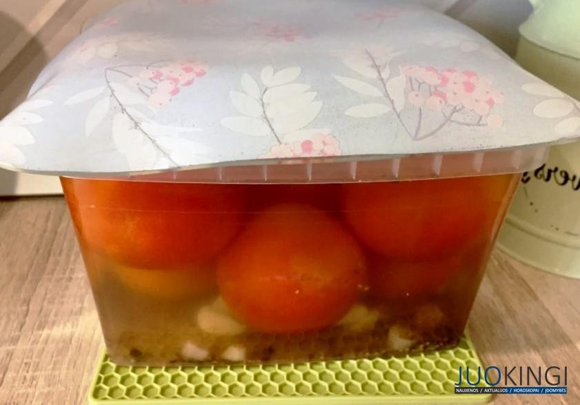 Квашеные помидоры делаю за 2 дня. Готовлю в контейнере, а на вкус бочковые