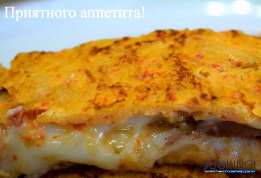 Быстрее и проще пиццы. Нарезаю лаваш соломкой и готовлю вкусный завтрак