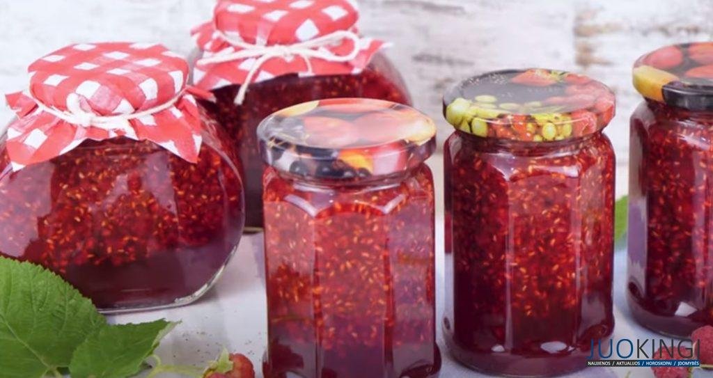 Быстрый малиновый конфитюр за 3 минуты! Классический рецепт с пектином и заморозка малины на зиму