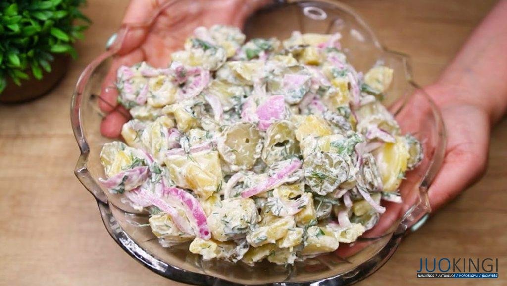 Быстрый и вкусный немецкий салат: никогда не устану готовить