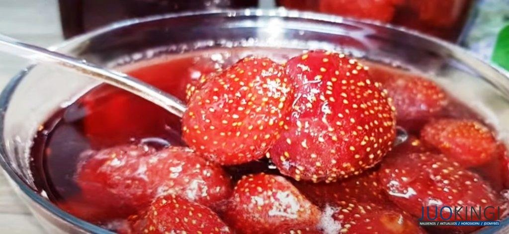 Хоть 50 банок закрой, всегда мало. Клубничное варенье, пальчики оближешь