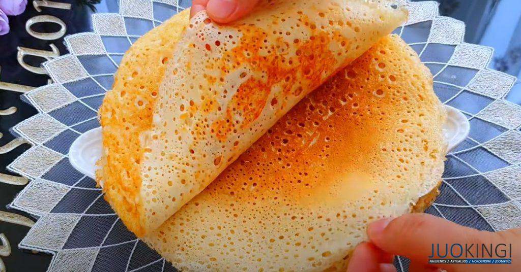 Русская соседка-бабушка научила печь вкусные блины. Как испечь большую гору ажурных блинчиков