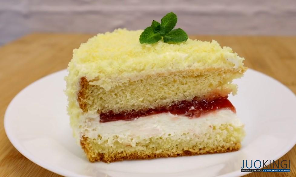 Очень простой и вкусный торт № 205