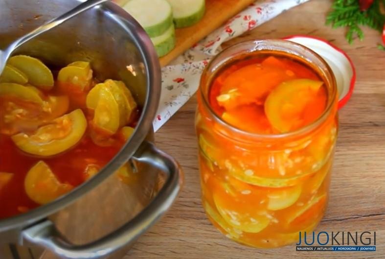 Рецепт лёгкого, сочного и вкусного салата. Салат из кабачков: зимой открываем и наслаждаемся вкусом