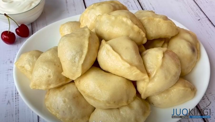 Мои вареники всегда пышные и мягкие, даже на следующий день! Вареники на пару с вишней