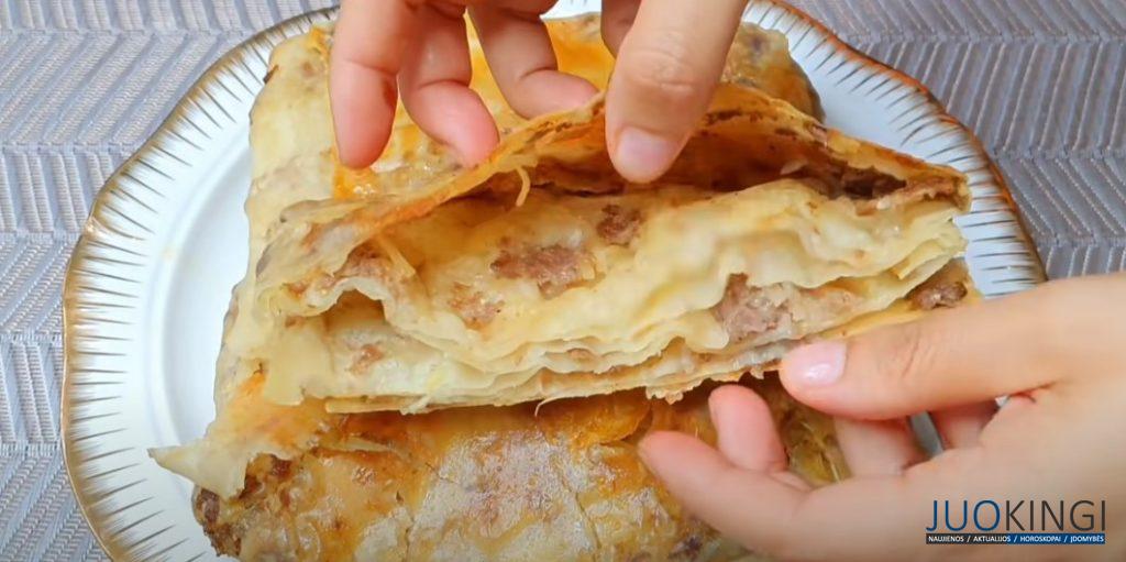 Свекровь научила: все кто пробует, просят рецепт. Узбекская мясная лепешка