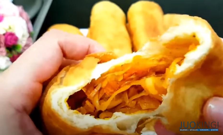 Свекор научил готовить вкусные пирожки с картошкой и капустой. Тесто мягкое, пышное, после жарки не опадает